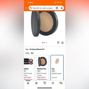 Stay Put Eye Prime Tan by Youngblood Full Size